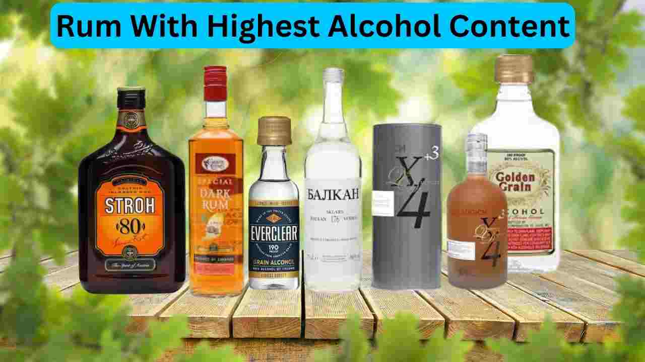 Rum With Highest Alcohol Content