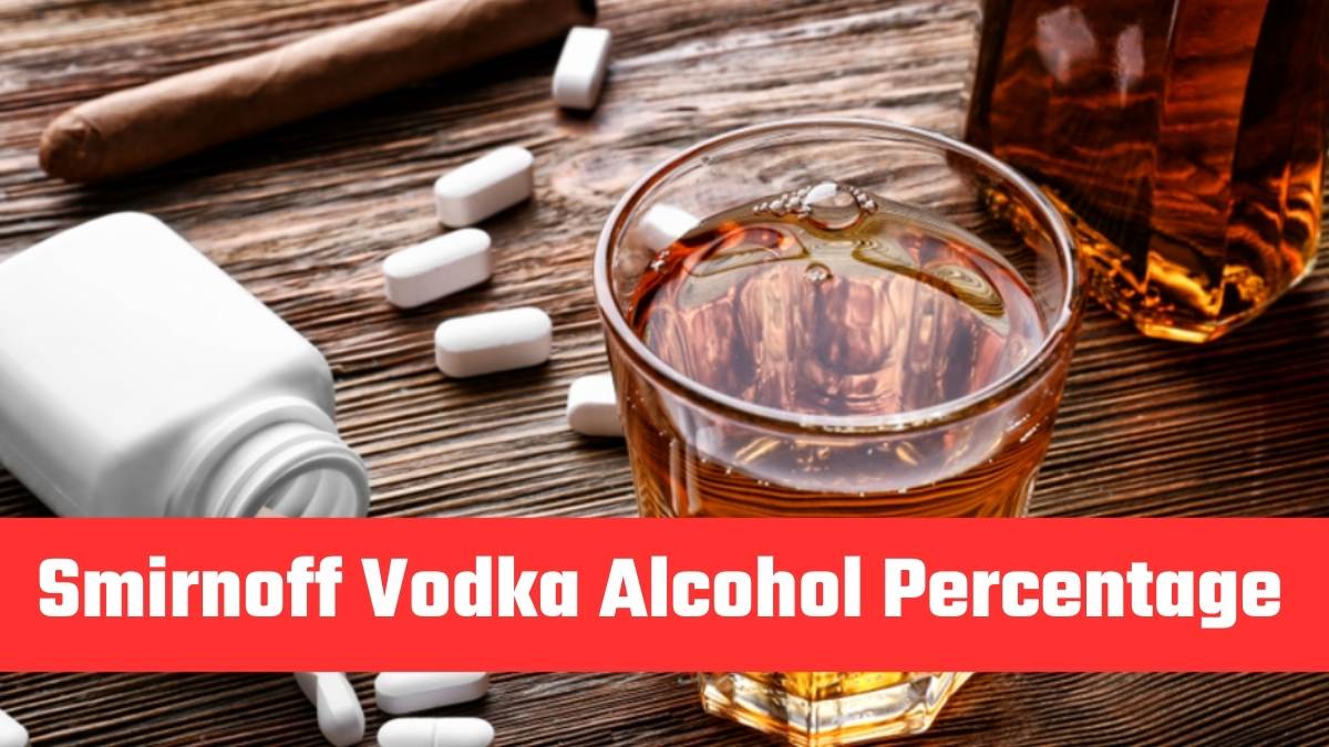 Smirnoff Vodka Alcohol Percentage