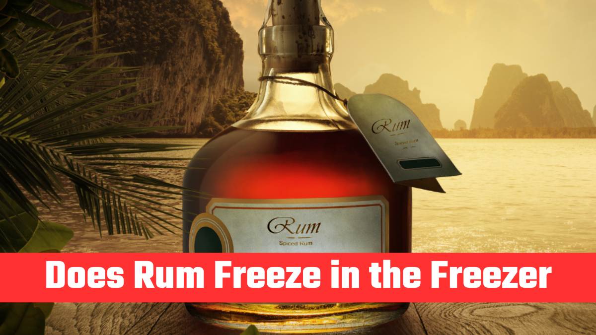 Does Rum Freeze in the Freezer